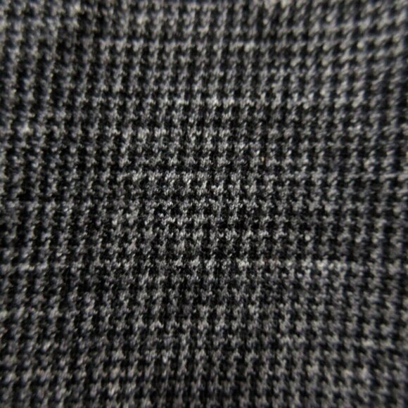 NWT MM. Lafleur Casey in Grey Black Houndstooth Ruched Faux Wrap Jersey Dress XL - Picture 4 of 5